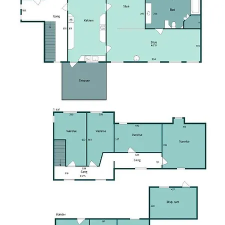 Lägenhet 210 M2 Hus Til 8 Gaester - 5 Km Fra Nyt Stort Vandland Nordborg